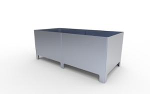 [translation-not-found:street-furniture], donica, corten, mobilna (do przestawiania paleciakiem), prostokątna, stal