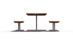 [translation-not-found:street-furniture], ława, beton płukany, komplet piknikowy