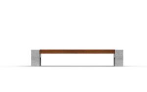 [translation-not-found:street-furniture], ława, beton, beton architektoniczny, dwustronna, siedzisko z drewna