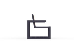 [translation-not-found:street-furniture], ławka, oparcie z drewna, podłokietnik, siedzisko z drewna