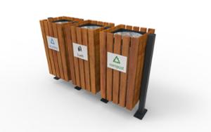 [translation-not-found:street-furniture], kosz, logo, segregacja pełna