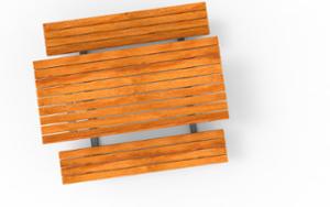[translation-not-found:street-furniture], ława, komplet piknikowy, siedzisko z drewna, stół
