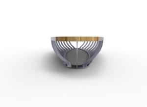 [translation-not-found:street-furniture], ława, siedzisko z drewna