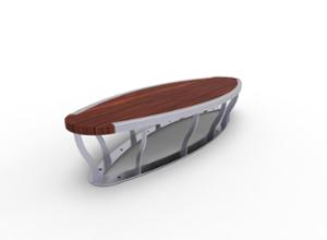 [translation-not-found:street-furniture], ława, siedzisko z drewna