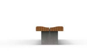 [translation-not-found:street-furniture], ława, beton, beton architektoniczny, siedzisko z drewna
