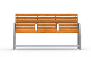 [translation-not-found:street-furniture], ławka, dla seniorów, oparcie z drewna, podłokietnik, siedzisko z drewna