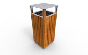 [translation-not-found:street-furniture], kosz, daszek, popielniczka bezpieczna, wrzut z boku
