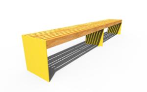 [translation-not-found:street-furniture], ława, siedzisko z drewna