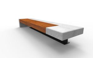 [translation-not-found:street-furniture], ława, beton, beton architektoniczny, siedzisko z betonu, siedzisko z drewna