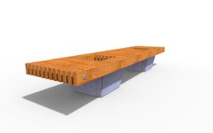 [translation-not-found:street-furniture], donica, ława, beton, beton architektoniczny, siedzisko z drewna
