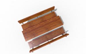 [translation-not-found:street-furniture], autre, ławka, komplet piknikowy, oparcie z drewna, siedzisko z drewna, stół