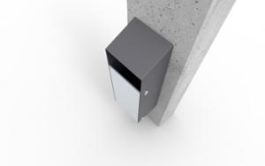 [translation-not-found:street-furniture], kosz, daszek, do ściany, popielniczka bezpieczna