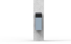 [translation-not-found:street-furniture], kosz, daszek, do ściany, popielniczka bezpieczna