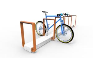 [translation-not-found:street-furniture], parking rowerowy, beton, beton architektoniczny, gumowy dystans, podpora, wielostanowiskowy, wolnostojące
