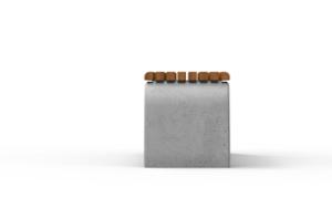 [translation-not-found:street-furniture], ława, beton, beton architektoniczny, siedzisko z drewna