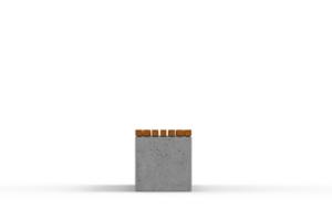 [translation-not-found:street-furniture], ława, beton, beton architektoniczny, siedzisko z drewna