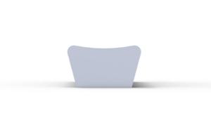 [translation-not-found:street-furniture], ława, dwustronna, podświetlenie led, siedzisko ze stali