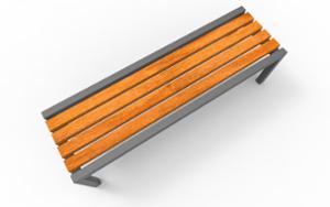 [translation-not-found:street-furniture], ława, siedzisko z drewna