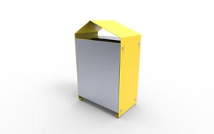 [translation-not-found:street-furniture], kosz, daszek, duża pojemność, wrzut z boku
