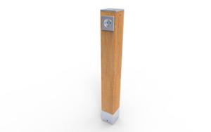 [translation-not-found:street-furniture], autre, słupek, drewno, gniazdo 230v i/lub usb, stacja wifi