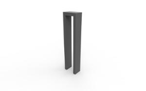 [translation-not-found:street-furniture], słupek, stal
