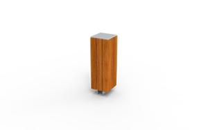 [translation-not-found:street-furniture], słupek, drewno