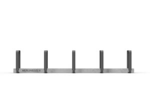 [translation-not-found:street-furniture], parking rowerowy, beton, beton architektoniczny, gumowy dystans, nieobijające ramę, podpora, wielostanowiskowy, wolnostojące