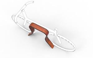 [translation-not-found:street-furniture], parking rowerowy, gumowy dystans, nieobijające ramę, podpora