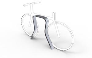 [translation-not-found:street-furniture], parking rowerowy, gumowy dystans, nieobijające ramę, podpora