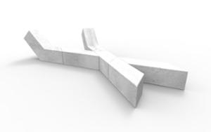 [translation-not-found:street-furniture], ława, ławka, strefa relaksu, beton, beton architektoniczny, leżanka, modułowe, oparcie z betonu