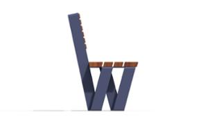 [translation-not-found:street-furniture], ławka, solarny, oparcie z drewna, siedzisko z drewna, solarna listwa smartbeam