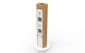 [translation-not-found:street-furniture], autre, słupek, gniazdo 230v i/lub usb, ładowarka qi/indukcyjna, stacja wifi