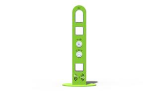 [translation-not-found:street-furniture], autre, słupek, gniazdo 230v i/lub usb, ładowarka qi/indukcyjna, stacja wifi