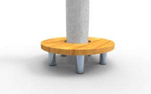 [translation-not-found:street-furniture], ława, po łuku / okrągła