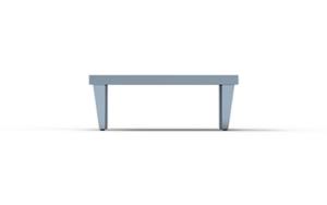 [translation-not-found:street-furniture], ława, dwustronna, siedzisko z drewna