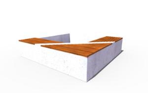 [translation-not-found:street-furniture], donica, ława, beton, beton architektoniczny, siedzisko z drewna