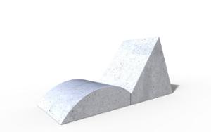 [translation-not-found:street-furniture], ławka, strefa relaksu, beton, beton architektoniczny, leżanka, podłokietnik