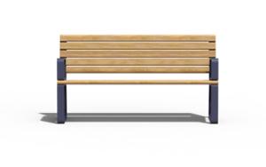 [translation-not-found:street-furniture], ławka, aluminium, meble dla warszawy, odlew aluminiowy, oparcie z drewna, podłokietnik, siedzisko z drewna