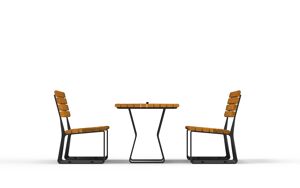 [translation-not-found:street-furniture], autre, ławka, aluminium, komplet piknikowy, meble dla warszawy, niepełnosprawni, odlew aluminiowy, oparcie z drewna, siedzisko z drewna, stół, szachy