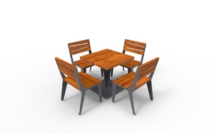 [translation-not-found:street-furniture], autre, ławka, fotel / krzesło, komplet piknikowy, stół