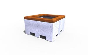 [translation-not-found:street-furniture], donica, beton, beton architektoniczny, mobilna (do przestawiania paleciakiem)