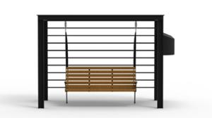 [translation-not-found:street-furniture], autre, ławka, strefa relaksu, biblioteka społeczna, huśtawka, pergola, trejaż, wiata
