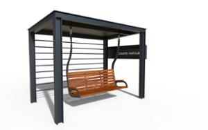 [translation-not-found:street-furniture], autre, ławka, strefa relaksu, biblioteka społeczna, huśtawka, pergola, trejaż, wiata