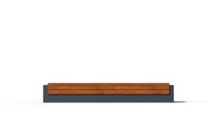 [translation-not-found:street-furniture], donica, ława, corten, siedzisko z drewna