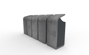[translation-not-found:street-furniture], kosz, beton, beton architektoniczny, segregacja pełna