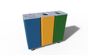 [translation-not-found:street-furniture], kosz, na kołach, segregacja pełna, segregacja wstępna
