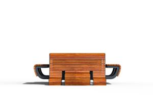 [translation-not-found:street-furniture], autre, ława, ławka, komplet piknikowy, oparcie z drewna, siedzisko z drewna, stół