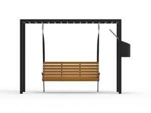 [translation-not-found:street-furniture], autre, ławka, strefa relaksu, biblioteka społeczna, huśtawka, pergola
