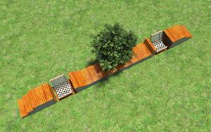 [translation-not-found:street-furniture], donica, autre, ława, ławka, strefa relaksu, hamak, leżanka, modułowe, parklet