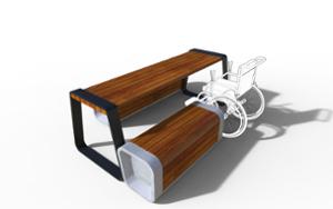 [translation-not-found:street-furniture], ława, beton, beton architektoniczny, fsc, gniazdo 230v i/lub usb, komplet piknikowy, ładowarka qi/indukcyjna, niepełnosprawni, podświetlenie led